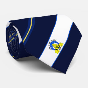 Roy (Utah) city flag Neck Tie