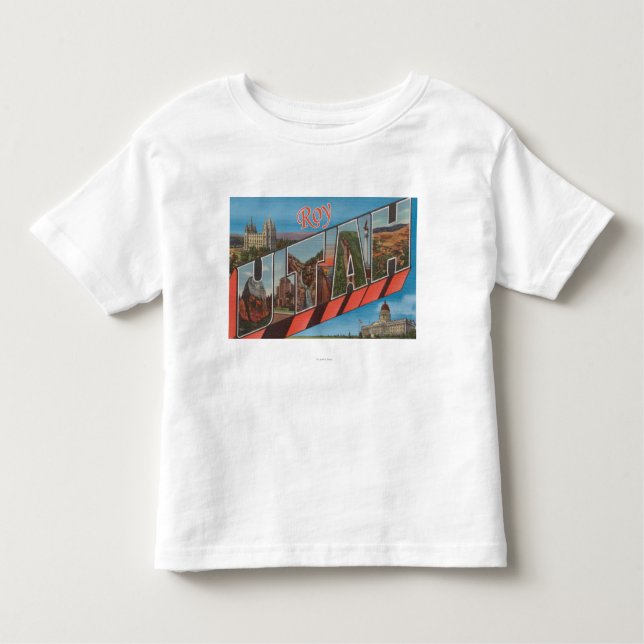 Roy, UtahLarge Letter ScenesRoy, UT Toddler T-Shirt (Front)