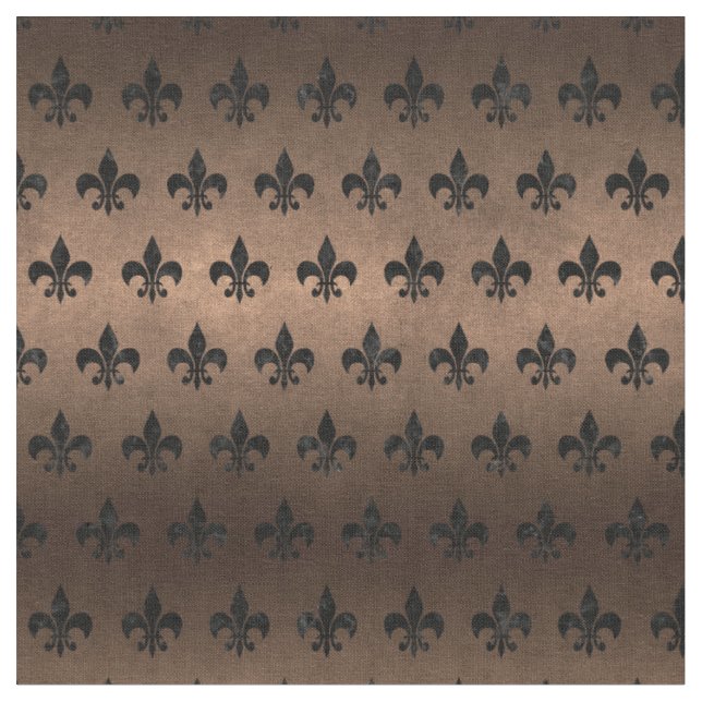 ROYAL1 BLACK MARBLE & BRONZE METAL FABRIC (Close Up)