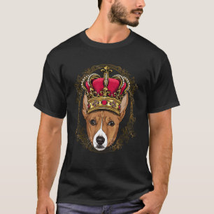 Royal African Basenji King Queen Princess Puppy Do T-Shirt