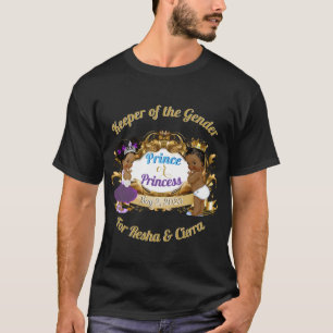 Royal African Prince or Princess  Purple & Blue T-Shirt