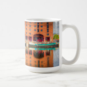Royal Albert Dock Liverpool Art Coffee Mug