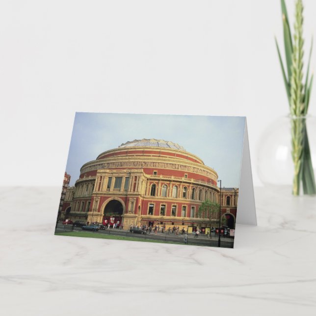 Royal Albert Hall, London, England, U.K. Card (Front)