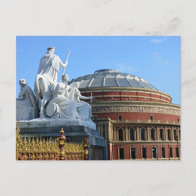 Royal Albert Hall London Postcard (Front)