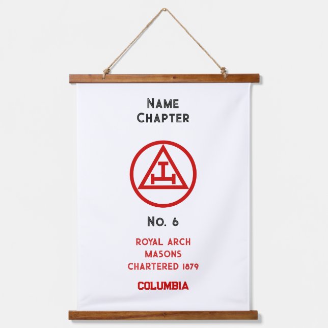 Royal Arch Freemasonry Freemasons Hanging Tapestry (Front)