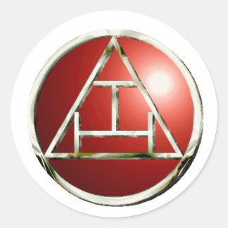 Royal Arch Products Classic Round Sticker