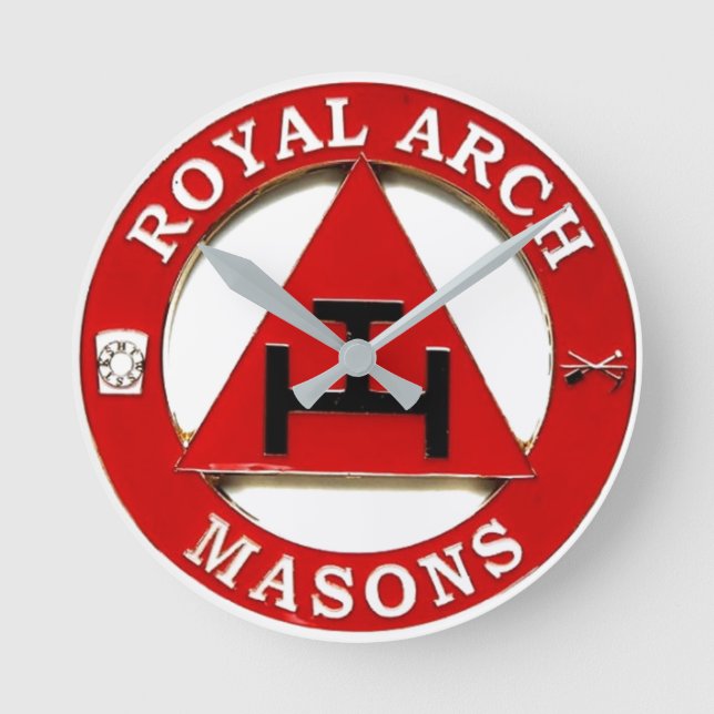 Royal Arch Round Clock (Front)