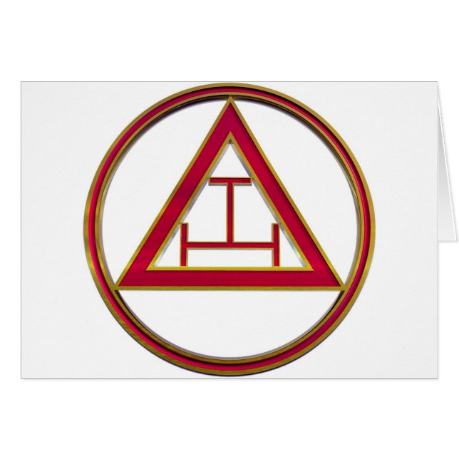 Royal Arch Triple Tau (Front Horizontal)