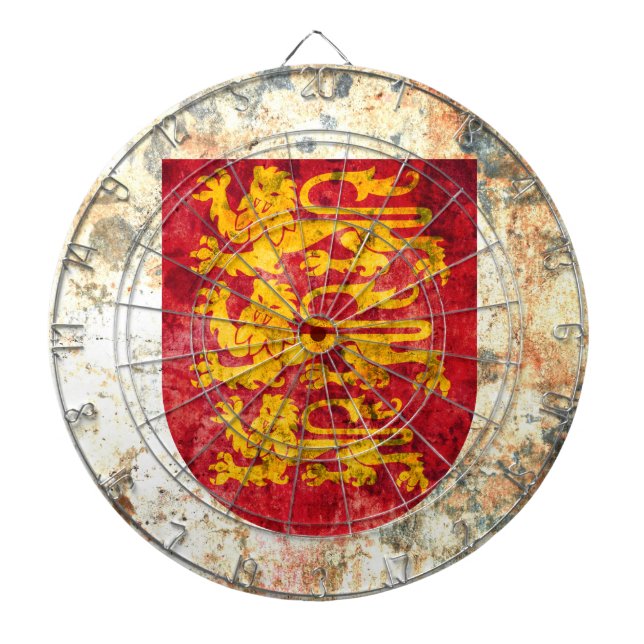 Royal Arms of England Dartboard (Front)