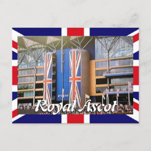 Royal Ascot Diamond Jubilee postcard