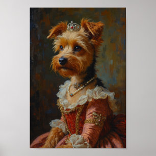 Royal Australian Terrier Portrait Poster
