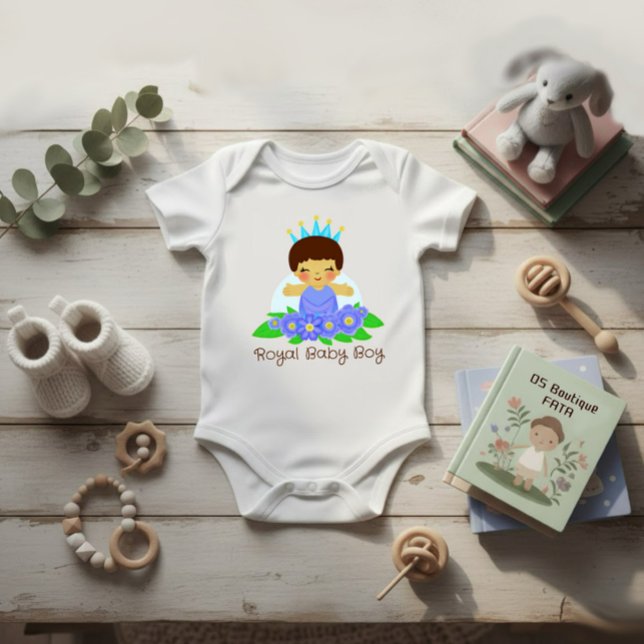 Royal baby boy baby bodysuit (Creator Uploaded)