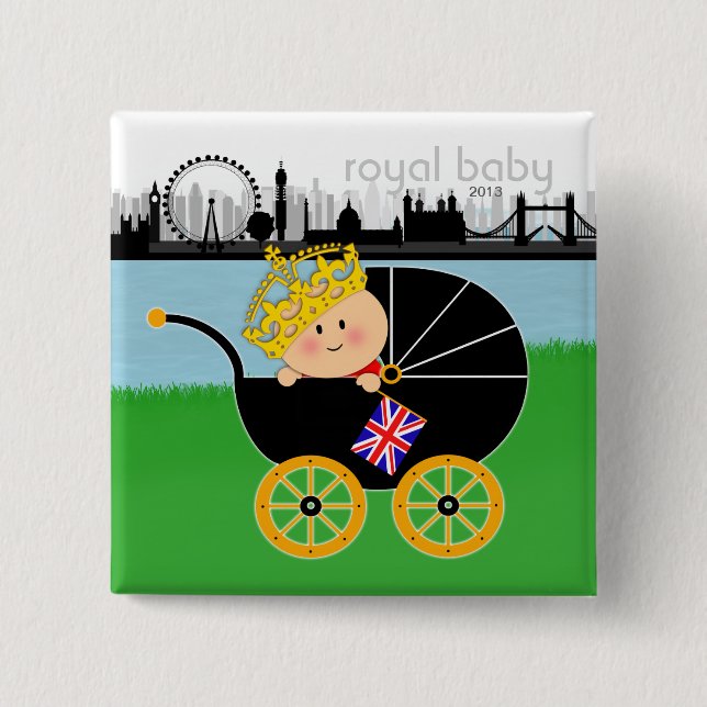 Royal Baby Button (Front)