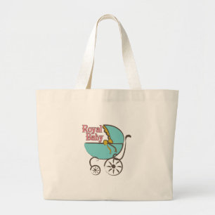 Royal Baby Large Tote Bag