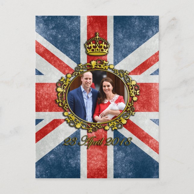 Royal baby postcard (Front)