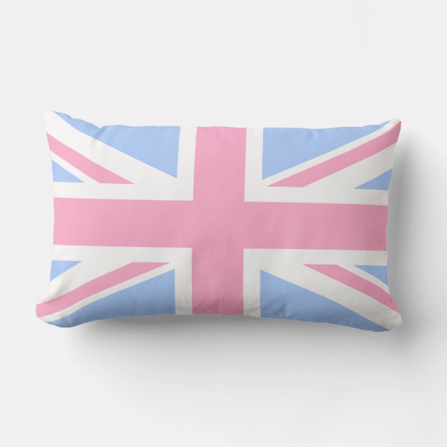 Royal Baby Union Jack Lumbar Cushion (Front)