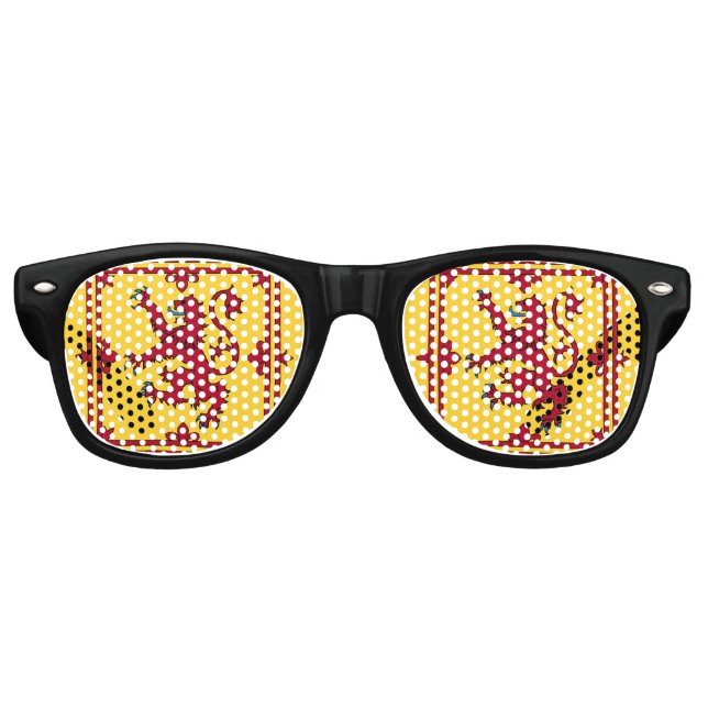 Royal Banner - Scotland Retro Sunglasses (Front)