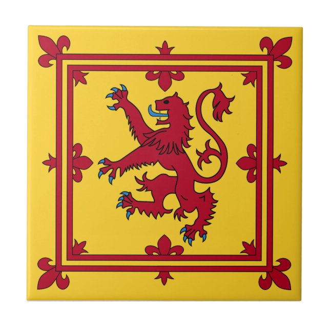 Royal Banner - Scotland Tile (Front)