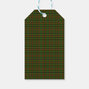 Royal Black Watch Tartan Plaid Classic Blue Gift Tags