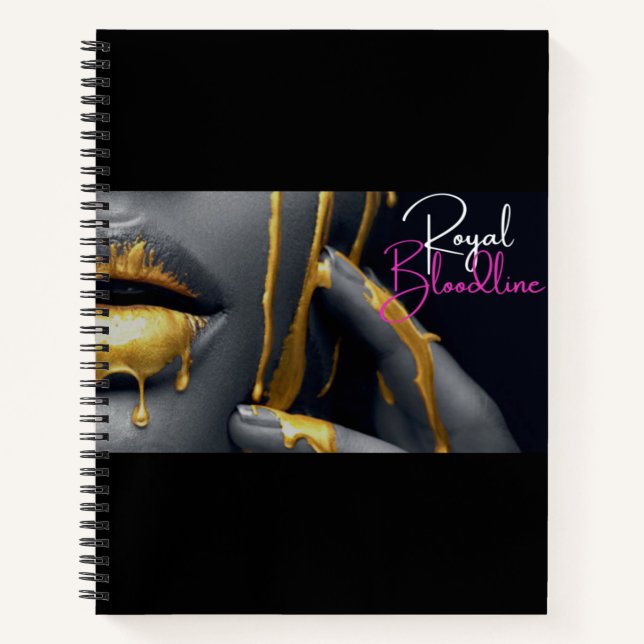 Royal bloodline Spiral bible study Notebook (Front)