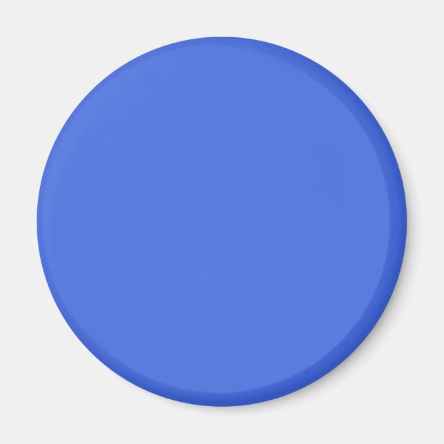 Royal Blue 4169E1 Colour - Add a Name Option Magnet (Front)