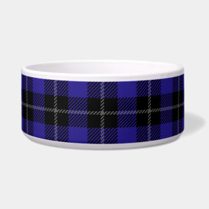 Royal Blue Black Plaid