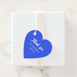 Royal Blue Bride Squad Thank You Favour Tags