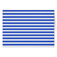 Royal Blue Combination Stripes by Shirley Taylor
