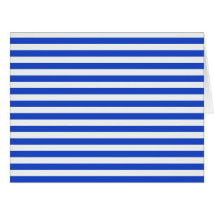Royal Blue Combination Stripes by Shirley Taylor