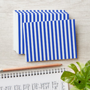Royal Blue Combination Stripes by Shirley Taylor Envelopes