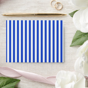 Royal Blue Combination Stripes by Shirley Taylor Envelopes