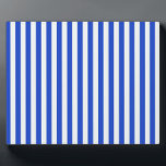 Royal Blue Combination Stripes by Shirley Taylor Plaque<br><div class="desc">Royal blue combination stripes photo plaque. Click on the customise button to add your text. Image can be rotated or re-sized. Images Copyright © Shirley Taylor. All Rights Reserved.</div>