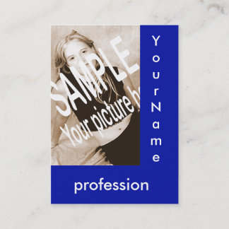 royal blue comp card