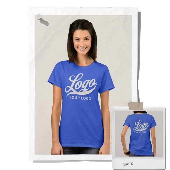 Royal Blue Company Logo Swag Business Women T-Shirt (Creator Uploaded)