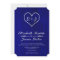 Royal Blue Country Wedding Invitations