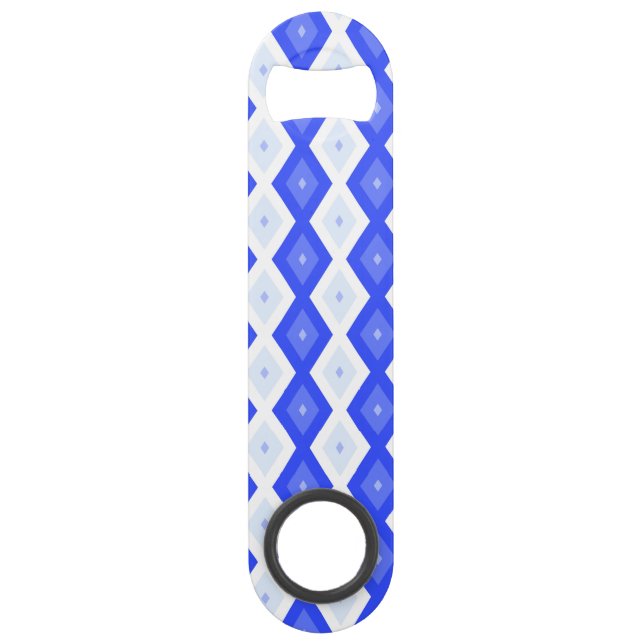 Royal blue diamond pattern (Front)