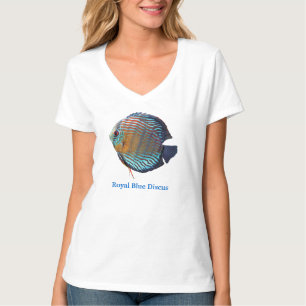Royal Blue Discus T-Shirt