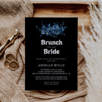 Royal Blue Floral Brunch with the Bride Shower
