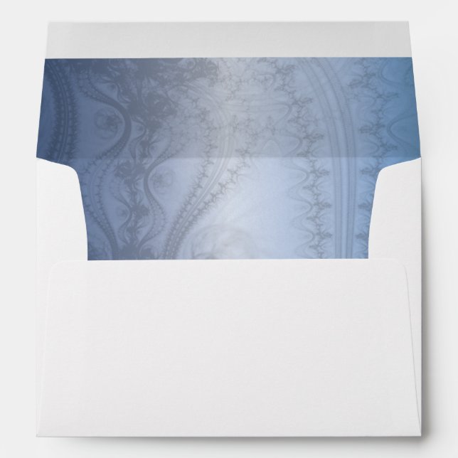 Royal Blue Fog Liners for Envelopes (Back (Bottom))