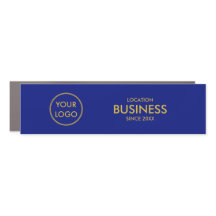 Royal Blue Gold Business Logo