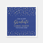 Royal Blue, Gold School Graduation Ceremony Party