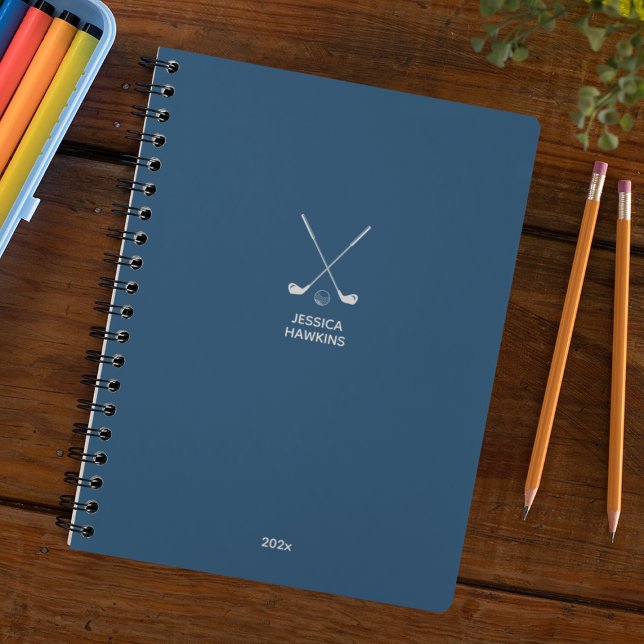Royal Blue Golf Club Personal Weekly Planner (Creator Uploaded)