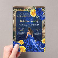 Royal Blue Grand Palace Quinceañera Princess