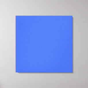 Royal Blue hex code 4169E1 Canvas Print