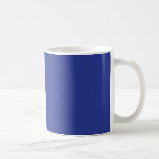 Royal Blue Holiday Elegance Coffee Mug (Right)