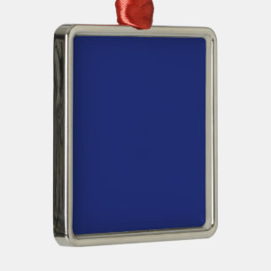 Royal Blue Holiday Elegance Metal Tree Decoration