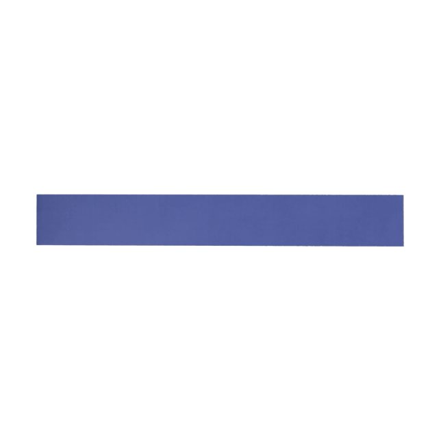 Royal Blue Holiday Elegance Wrap Around Label (Individual)