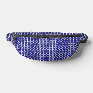ROYAL BLUE KNIT Fanny Pack