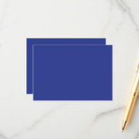 Royal Blue Luxury Enclosure Cards