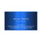 Royal Blue Metal Film Editor Business Card